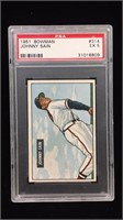 1951B #314 Johnny Sain baseball card