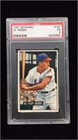 1951B #187 Al Rosen baseball card