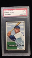 1951B #177 Charlie Keller baseball card
