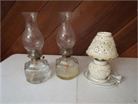 Lamp Light Farms Oil Lamps (2), Lamp