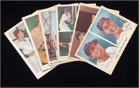 (6) 1959 Fleer Ted Williams Baseball Cards -