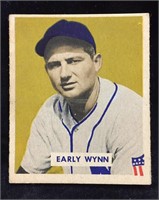 1949 Bowman #110 Early Wynn Rookie Card -