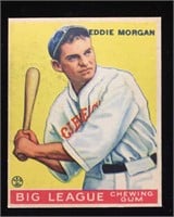 1933 Goudey #116 Eddie Morgan baseball card -