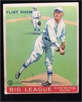 1933 Goudey #136 Flint Rhem baseball card -