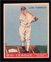 1933 Goudey #43 Lew Fonseca baseball card -