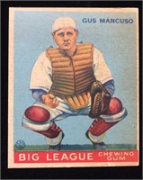 1933 Goudey #41 Gus Mancuso baseball card -