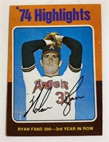 +1975 Topps Nolan Ryan #5 Baseball Cards