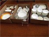 Dishes - Variety - 3 boxes