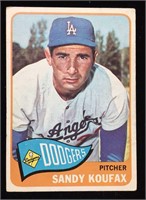 1965 Topps #300 Sandy Koufax baseball card -
