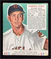 1953 RED MAN MLB BASEBALL TOBACCO CARD -