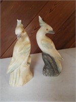 Carved Stone Birds (2)