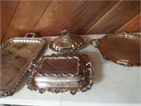 Silverplate Serving Pieces (4)