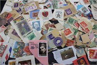 Huge Lot Vintage Stamps: All Over & Then Some