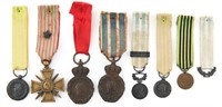 FRENCH COLONIAL & COMMEMORATIVE MINI MEDALS LOT