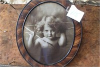 picture and Vintage Oval Picture frame