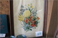 vintage flower print