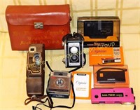 5 Vintage Cameras, 16mm Movie Camera