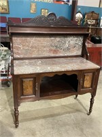 Vintage Marble Top Wash stand