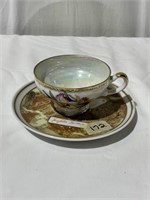 Hand Painted Saucer and cup