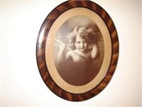 Two Nice "Cupid" Pictures in Matching 23 1/2"