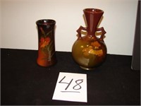 Louwelsa Weller Bud Vase, La Moro Double Handled