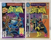 DC detective comics starring Batman 497, 506