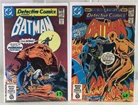 DC detective comics starring Batman 507, 508