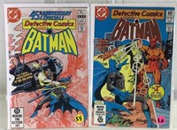 DC detective comics starring Batman 511, 512