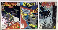 DC detective comics Batman 587, 588, 599