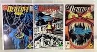 DC detective comics Batman 593, 594, 596