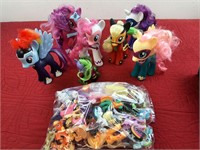 COLLECTION OF MY LITTLE PONY TOYS