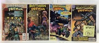DC Batman toy man 1-4 comic books