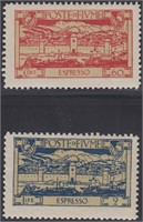 Fiume Stamps #E12-13 Mint NH CV $120