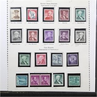 US Stamps Mint NH incl #1053 $5 Hamilton, $5 Moore