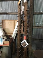 Wooden 8 ft grain augers