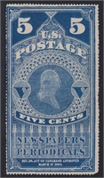 US Stamp #PR8 Mint No Gum As Issued, some  CV $650