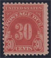 US Stamp #J75 Mint LH 30c Postage Due CV $125