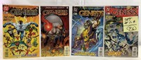 DC comics Genesis issues one through four