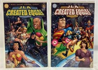 DC comics JLA created equal book one and two
