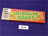 CRIBBAGE BOARD IN BOX SEE PHOTO