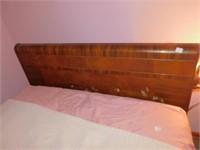 BED FRAME WITH HEADBOARD FOOTBOARD SOME SCUFFS