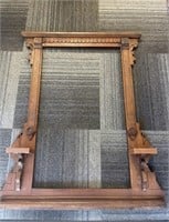 ANTIQUE MIRROR AND FRAME