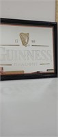 1759 Guinness Draught mirror bar sign