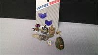 Lot of Military and Hat Pins USAAF