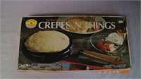 Original Box Vintage Crepes N Things Pot