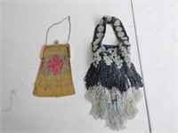 Vintage purse Beaded & mesh