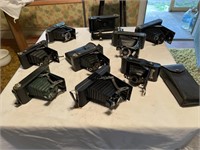 9 Assorted Cameras
