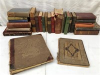 Lot of Old books in crate