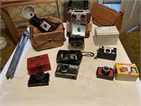 Assorted Cameras and Accessories