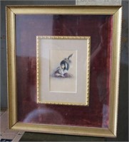 Framed & Matted Water Color